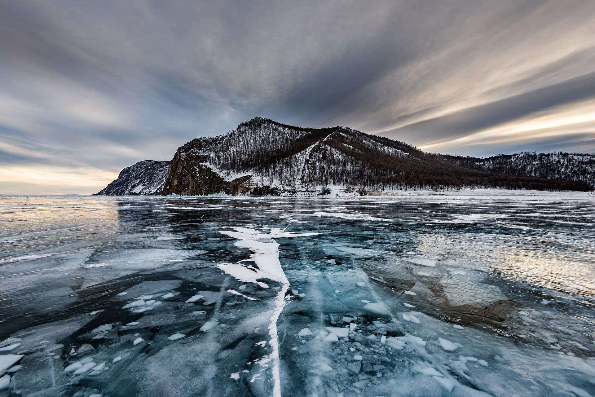 Russia Lake Baikal Ice Trek